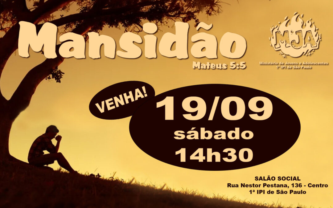 Ministério de Jovens e Adolescentes convida! 